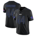 Rebec B.Bills #44 Joe Andreessen Player Black Impact Limited Home Game Stitched Jerseys