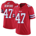 Rebec B.Bills #47 Christian Benford Player Red Vapor Untouchable Limited Stitched Jerseys