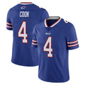 Rebec B.Bills #4 James Cook III Player Royal  Vapor Untouchable Limited Stitched Jerseys