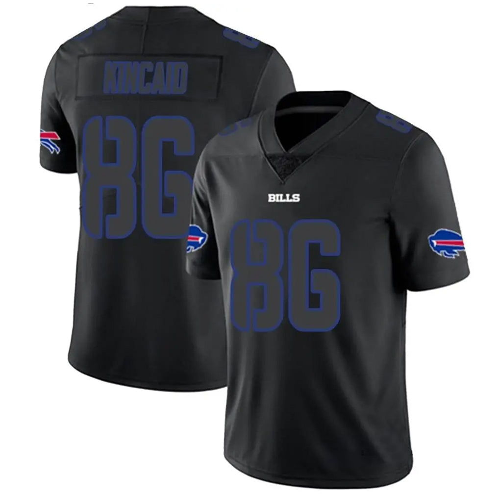 Rebec B.Bills #86 Dalton Kincaid Player Black Impact Limited Stitched Jerseys