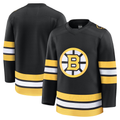 Rebec B.Bruins Black Home Premium Stitched Jerseys