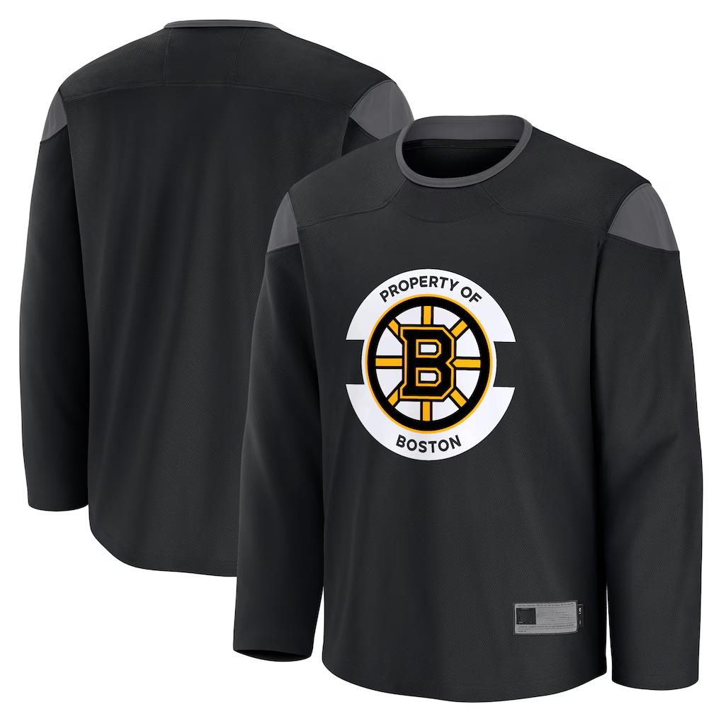 Rebec B.Bruins Black Practice Stitched Jerseys