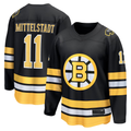 Rebec B.Bruins #11 Casey Mittelstadt Black Home Breakaway Player Stitched Jerseys