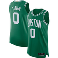 Rebec B.Celtics #0 Jayson Tatum Kelly Green Authentic Jerseys - Icon Edition
