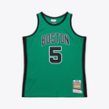 Rebec B.Celtics #5 Kevin Garnett Mitchell & Ness Kelly Green 2007-08 Hardwood Classics Swingman Jerseys