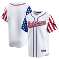 Rebec B.Orioles White Independence Day Vapor Premier Limited Home Game Blank Player Stitched Jerseys