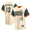 Rebec B.Orioles #12 Dylan Beavers Player Cream 2026 City Connect Home Game Stitched Jerseys