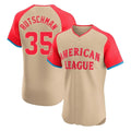Rebec B.Orioles #35 Adley Rutschman Cream American League All-Star Limited Elite Home Game Stitched Jerseys