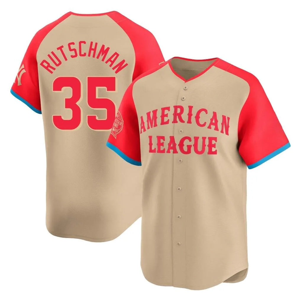 Rebec B.Orioles #35 Adley Rutschman Cream American League All-Star Limited Home Game Stitched Jerseys