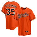 Rebec B.Orioles #35 Adley Rutschman Orange Home Game Stitched Jerseys