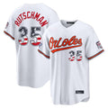 Rebec B.Orioles #35 Adley Rutschman Player White 2026 All-Star Edition Stars & Stripes Home Game Stitched Jerseys