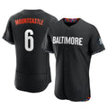 Rebec B.Orioles #6 Ryan Mountcastle Player Black City Connect Limited Elite Home Game Stitched Jerseys