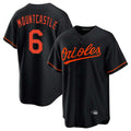 Rebec B.Orioles #6 Ryan Mountcastle Player Black Home Game Stitched Jerseys