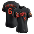Rebec B.Orioles #6 Ryan Mountcastle Player Black Limited Elite Home Game Stitched Jerseys