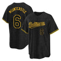 Rebec B.Orioles #6 Ryan Mountcastle Player Black Snake Skin City Home Game Stitched Jerseys