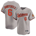 Rebec B.Orioles #6 Ryan Mountcastle Player Gray Limited Home Game Stitched Jerseys