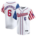 Rebec B.Orioles #6 Ryan Mountcastle Player White Independence Day Vapor Premier Limited Home Game Stitched Jerseys
