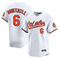 Rebec B.Orioles #6 Ryan Mountcastle Player White Limited Elite Home Game Stitched Jerseys