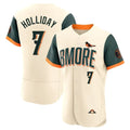 Rebec B.Orioles #7 Jackson Holliday Player Cream 2026 City Connect Limited Elite Home Game Stitched Jerseys
