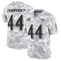 Rebec B.Ravens #44 Marlon Humphrey Player Arctic Camo Salute to Service Limited Stitched Jerseys