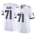 Rebec B.Ravens #71 Olaivavega Ioane Player White Vapor F.U.S.E. Limited Game Home Stitched Jerseys