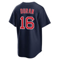 Rebec B.Red Sox #16 Jarren Duran Player Navy Home Game Stitched Jerseys