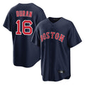 Rebec B.Red Sox #16 Jarren Duran Player Navy Home Game Stitched Jersey