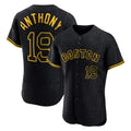 Rebec B.Red Sox #19 Roman Anthony Player Black Snake Skin City Limited Elite Home Stitched Jerseys