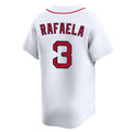 Rebec B.Red Sox #3 Ceddanne Rafaela Player White Limited Home Game Stitched Jerseys
