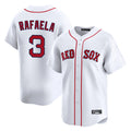 Rebec B.Red Sox #3 Ceddanne Rafaela Player White Limited Home Game Stitched Jersey