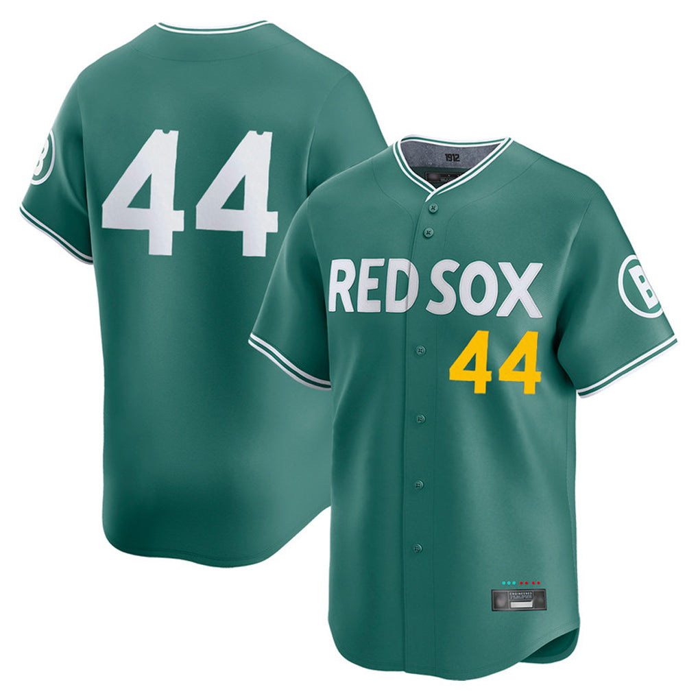 Rebec B.Red Sox #44 Aroldis Chapman Player Green City Connect Limited Home Game Stitched Jerseys