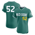 Rebec B.Red Sox #52 Wilyer Abreu Player Green City Connect Limited Elite Home Game Stitched Jerseys