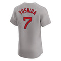 Rebec B.Red Sox #7 Masataka Yoshida Player Gray Road Limited Elite Home Game Stitched Jerseys
