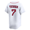 Rebec B.Red Sox #7 Masataka Yoshida Player White Limited Home Game Stitched Jerseys