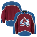 Rebec C.Avalanche Burgundy Home Authentic Pro Jerseys