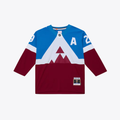 Rebec C.Avalanche Nathan MacKinnon Mitchell & Ness Blue 2020 Power Play Jerseys