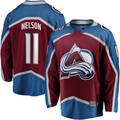 Rebec C.Avalanche #11 Brock Nelson Burgundy Home Breakaway Jerseys