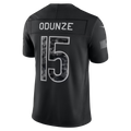 Rebec C.Bears #15 Rome Odunze Black 2026 Salute to Service Stitched Limited Jersey