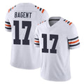 Rebec C.Bears #17 Tyson Bagent Player White Rebec Classic Vapor Limited Home Game Stitched Jerseys