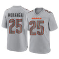 Rebec C.Bears #25 Kyle Monangai Player Gray Atmosphere Fashion Game Stitched Jerseys