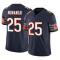 Rebec C.Bears #25 Kyle Monangai Player Navy Vapor Untouchable Limited Home Game Stitched Jerseys