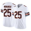 Rebec C.Bears #25 Kyle Monangai Player White Vapor F.U.S.E. Limited Home Game Stitched Jerseys