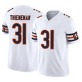 Rebec C.Bears #31 Dillon Thieneman Player White Vapor F.U.S.E. Limited Home Game Stitched Jerseys