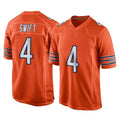 Rebec C.Bears #4 D'Andre Swift Player Orange Home Game Stitched Jerseys