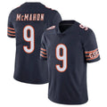 C.Bears #9 Jim McMahon Player Navy Rebec Vapor Untouchable Limited Home Game Stitched Jerseys