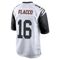 Rebec C.Bengals #16 Joe Flacco Player White Alternate Home Game Stitched Jerseys