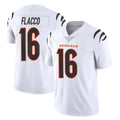 Rebec C.Bengals #16 Joe Flacco Player White Vapor Untouchable Limited Home Game Stitched Jerseys