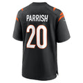 C.Bengals #20 Lemar Parrish Black Rebec Team Retired Game Stitched Jerseys