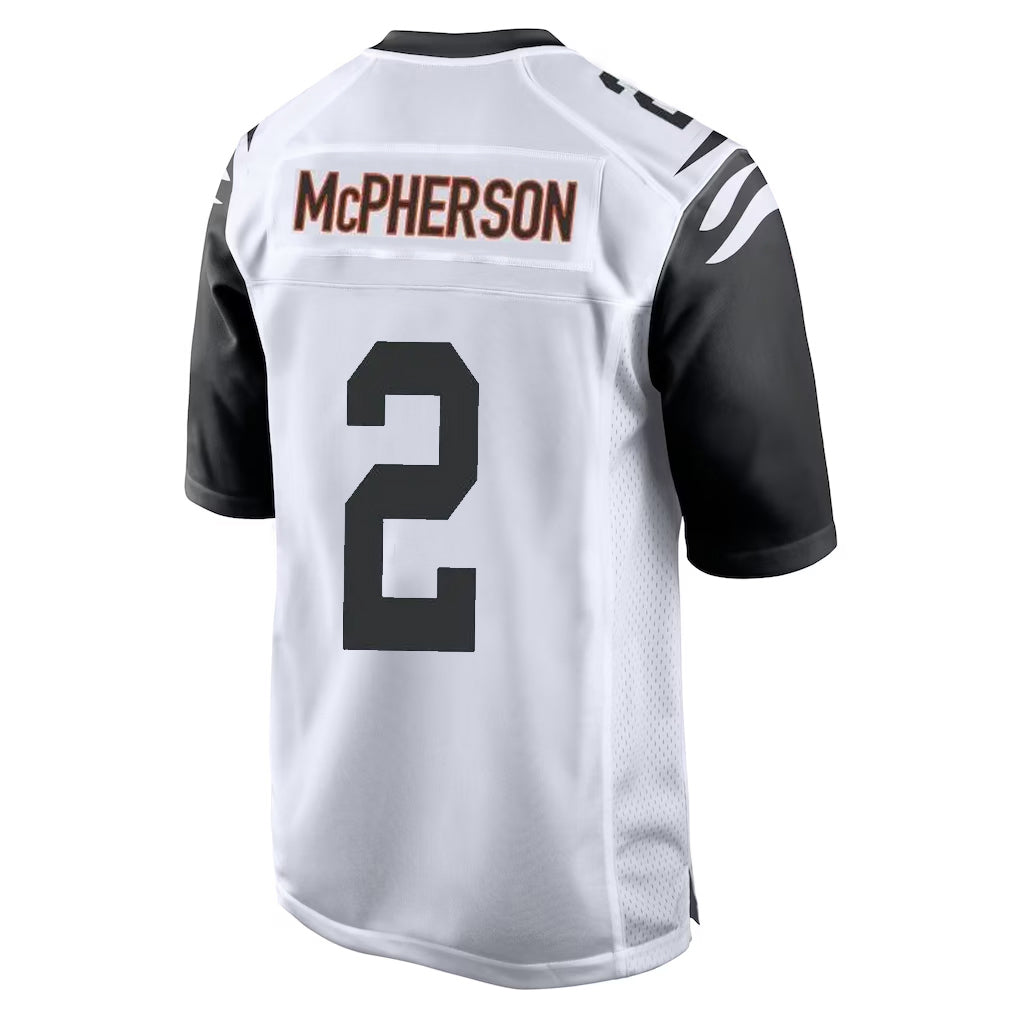 Rebec C.Bengals #2 Evan McPherson Player White Alternate Home Game Stitched Jerseys