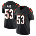 Rebec C.Bengals #53 Boye Mafe Player Black Vapor F.U.S.E. Limited Home Game Stitched Jerseys